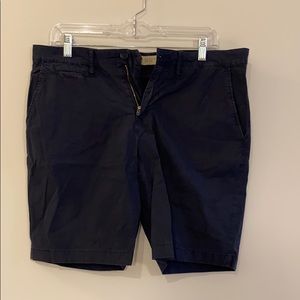 Navy blue Burberry Shorts Size 30